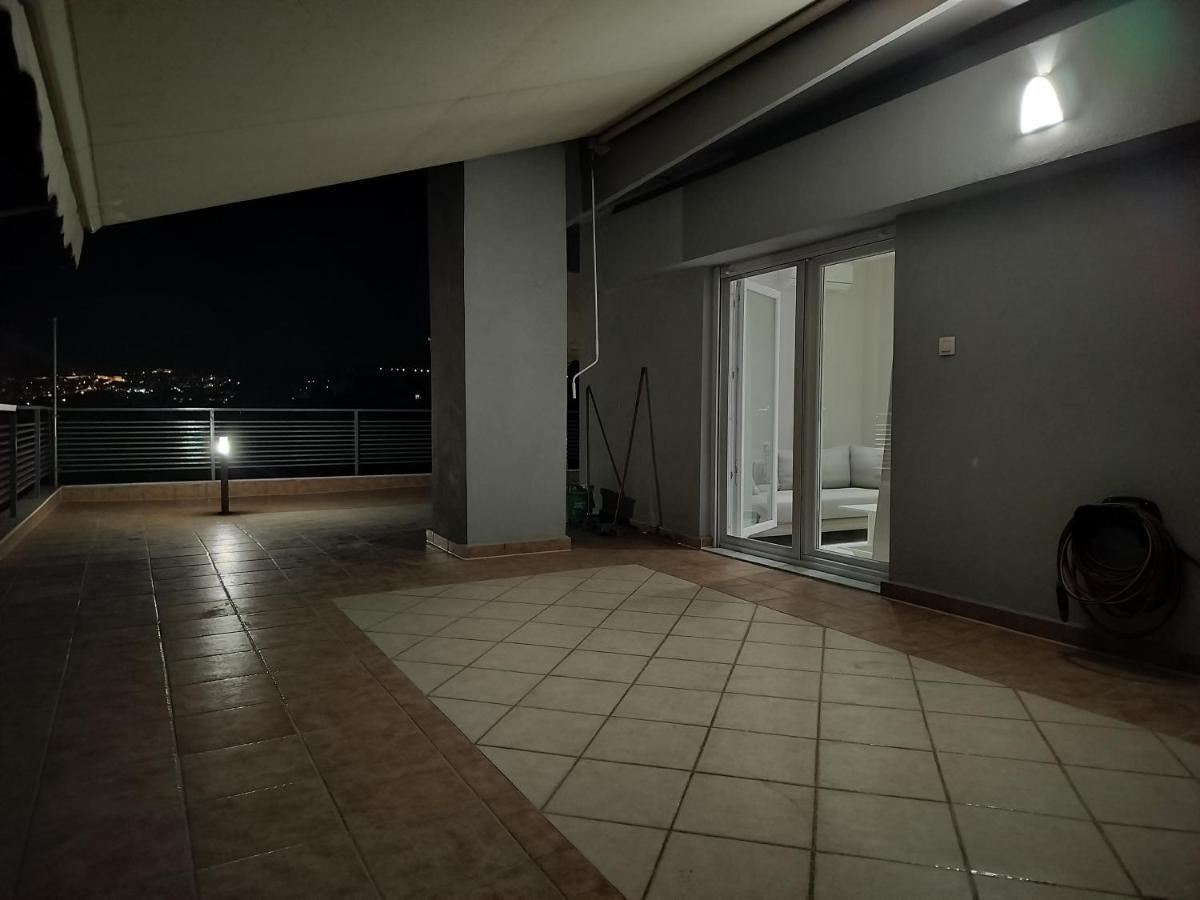 Panoramic View Lux Penthouse Apartment Tesalonika Bagian luar foto