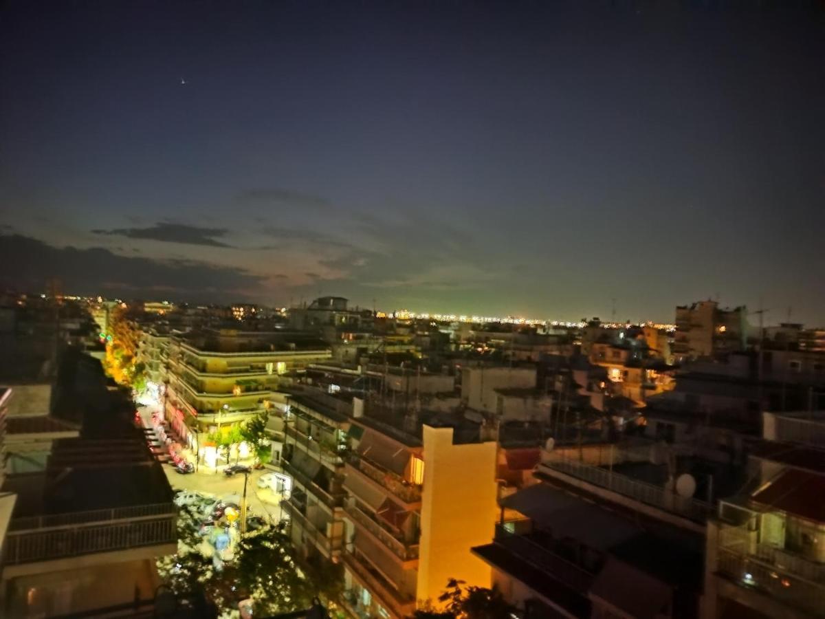 Panoramic View Lux Penthouse Apartment Tesalonika Bagian luar foto